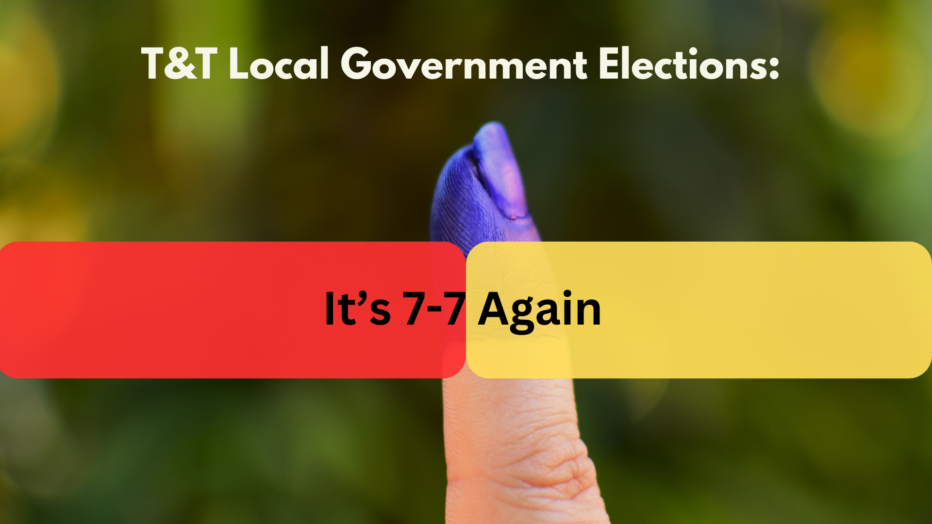 T&T Local Government Elections